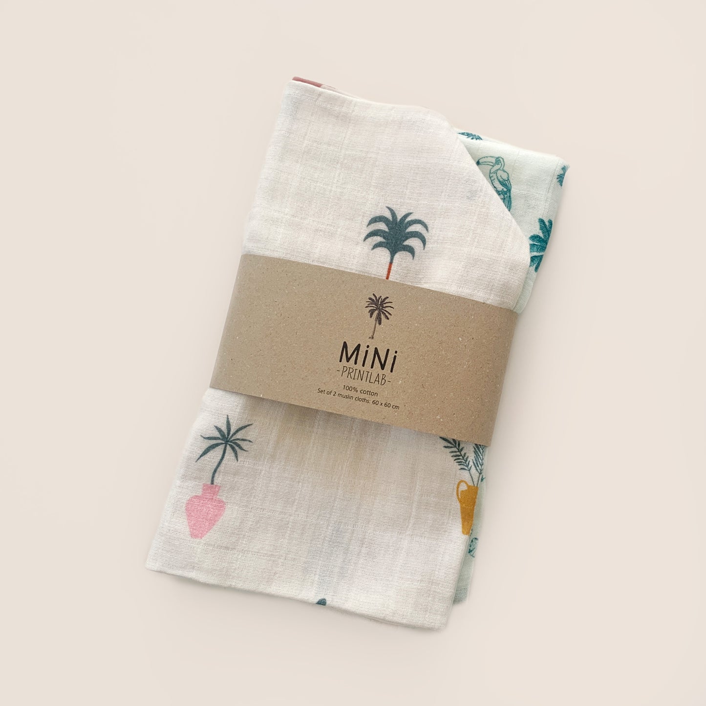 Burp Cloths set 4