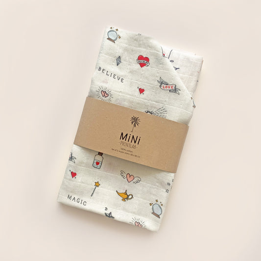 Burp Cloths set 3